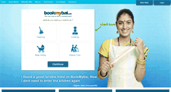 Desktop Screenshot of bookmybai.com